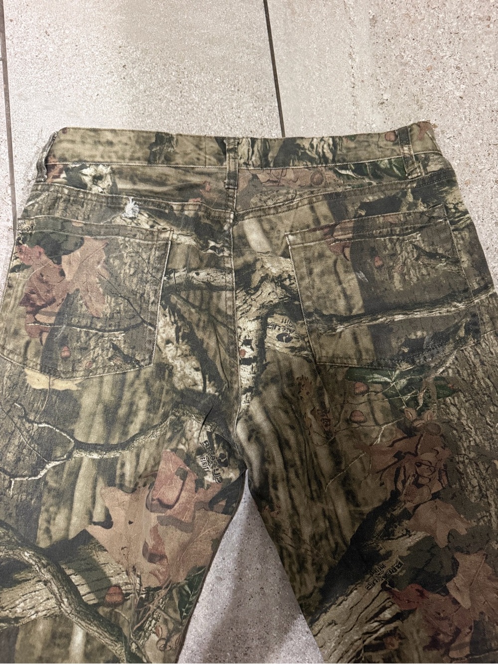 Vintage Y2K Mossy Oak Break Up Infinity Mens 34x32 Camo Pants 55761-C1 - Picture 5 of 5